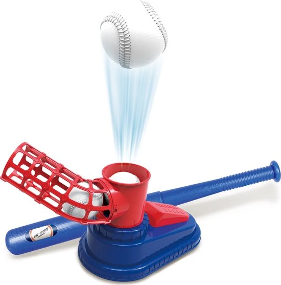 Toi-Toys Pro Sports Honkbaltrainer Met Ballenschieter En Knuppel (62852A) - Afbeelding 3