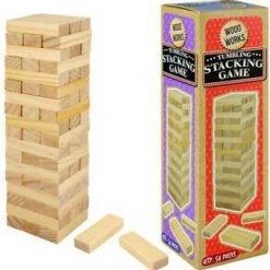 Henbrandt Stapeltoren - Torenspel - 54-delig - Mini