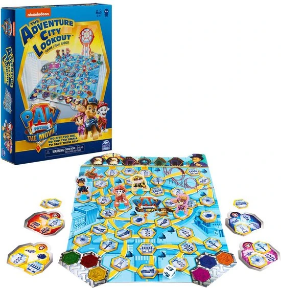 PAW Patrol De Film - Bordspel - De Avonturenstad Uitkijktoren - Afbeelding 11
