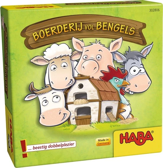 Haba Gezelschapsspel Boerderij Vol Bengels (nl)