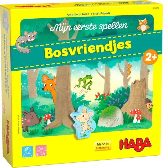 Haba Spel - Mijn Eerste Spel - Bosvriendjes - 2+