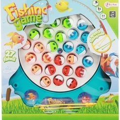Toi-Toys Elektronisch Visspel Met Geluid - 27 Vissen En 2 Hengels
