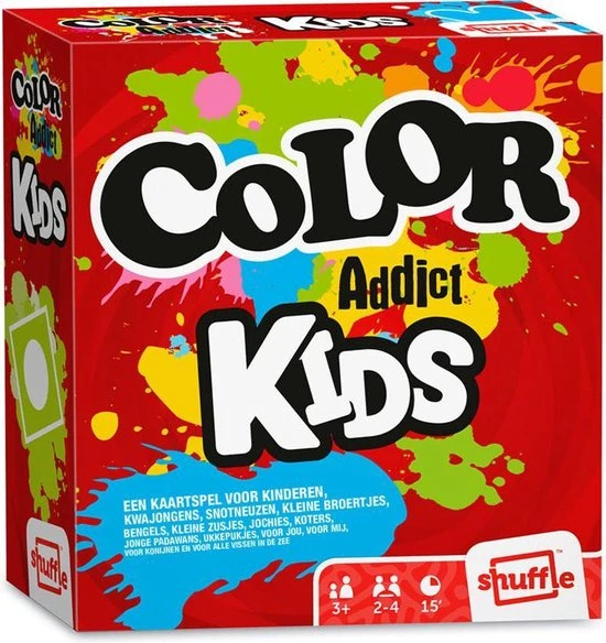 Shuffle - Color Addict Kids - Kaartspel - Familiespel - Nederlands - Afbeelding 6