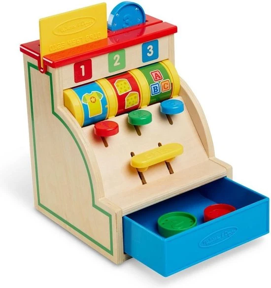 Melissa & Doug Houten Kassa