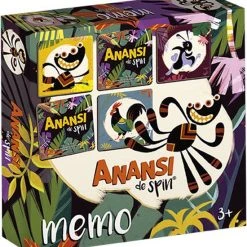 Bambolino Toys - Anansi De Spin Memo - Memory Geheugen Spel - Educatief Speelgoed