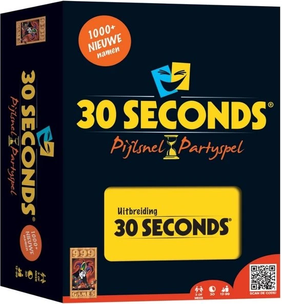 999 Games Spellenbundel - 3 Stuks - 30 Seconds & 30 Seconds Uitbreiding & 30 Seconds Junior - Afbeelding 6