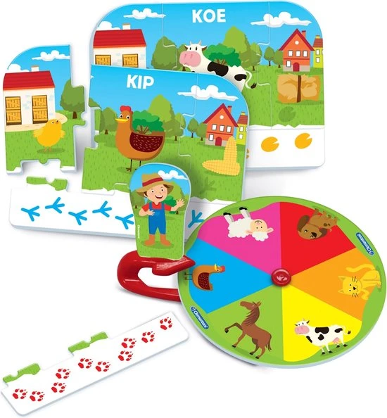 Clementoni - Op De Boerderij - Educatief Spel - Afbeelding 2