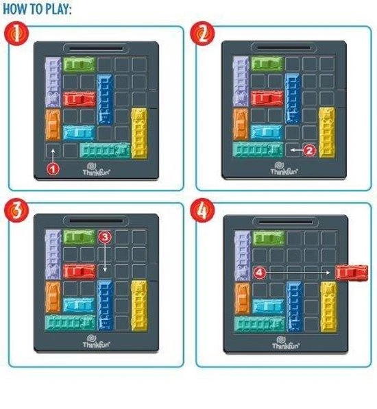 Merkloos Traffic Jam - Smart Driver - Denkspel - Afbeelding 2