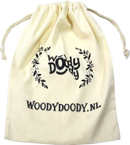 Montessori Speelgoed Tangram Vormen Puzzel Met GROTE OPBERGZAK - Houten Speelgoed Tetris Spel - Educatief Puzzel Voor Ruimtelijk Inzicht - WoodyDoody - Afbeelding 2