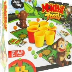 Jollity Works Jolly Play - Gekke Apen Spel - Kokosnoten Gooien