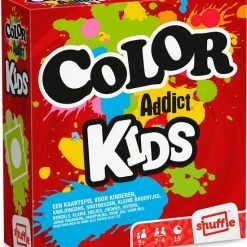 Shuffle - Color Addict Kids - Kaartspel - Familiespel - Nederlands