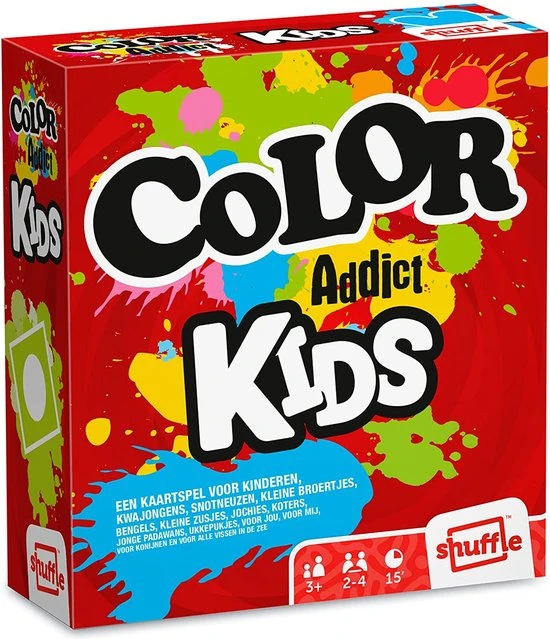 Shuffle - Color Addict Kids - Kaartspel - Familiespel - Nederlands - Afbeelding 5