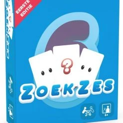 ZoekZes - Het Ultieme Kaartspel Voor De Gehele Familie - Familiespel