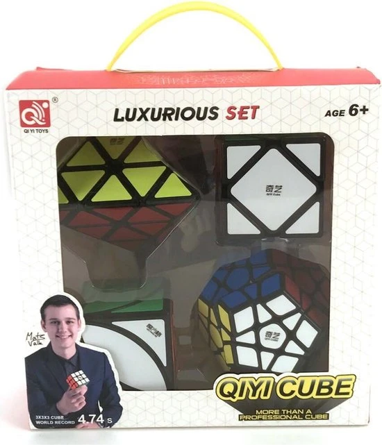 Basic Qiyi Cube Set 4 Stuks