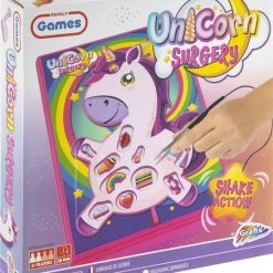 Grafix Unicorn Operatie Bibber - Bibber Spel - Kinderspellen - Actiespel - Educatief - Unicorn Operatie - Behendigheidsspel