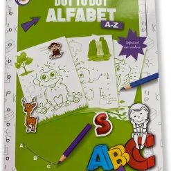 Toy Universe - Dot To Dot Letters Van Het Alfabet A-Z - Leren Is Leuk - Oefenboek - Sinterklaas - Kerst - Black Friday - Cadeau - Kadootje Voor Kinderen - Vanaf 4 Jaar En Ouder