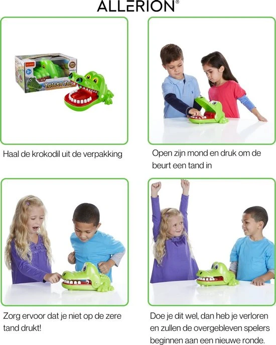 Allerion? Allerion Bijtende Krokodil Met Kiespijn - Kinderspel - Afbeelding 9