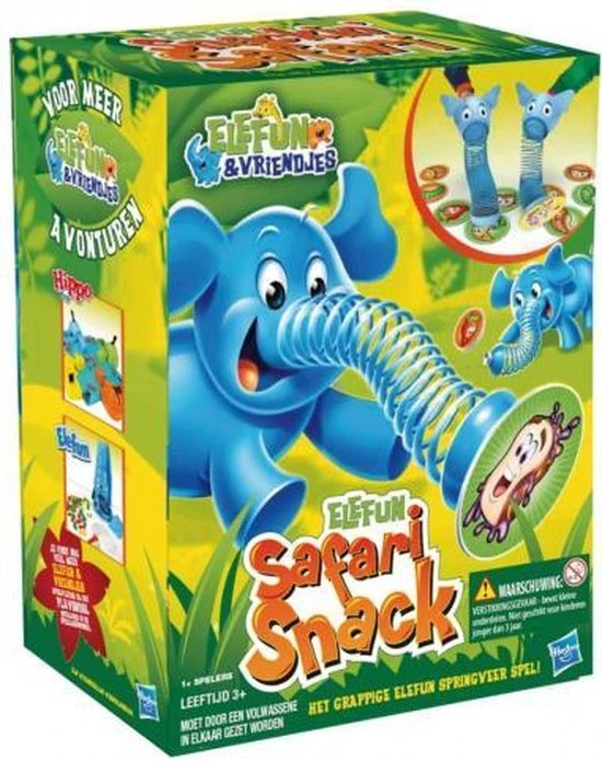 Hasbro Elefun Safari Snack - Kinderspel - Afbeelding 3