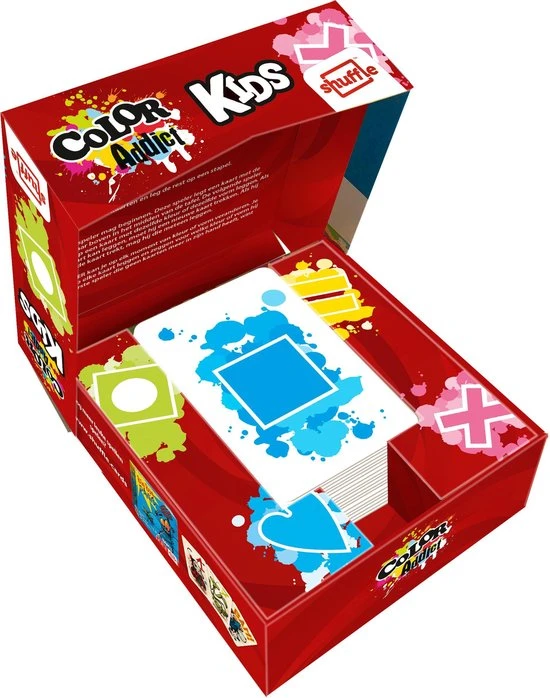 Shuffle - Color Addict Kids - Kaartspel - Familiespel - Nederlands - Afbeelding 3