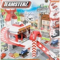 Teamsterz - Brandweer Kazerne - Speelgoed Kazerne Voor Kinderen! - Brandweer Kazerne Speelgoed