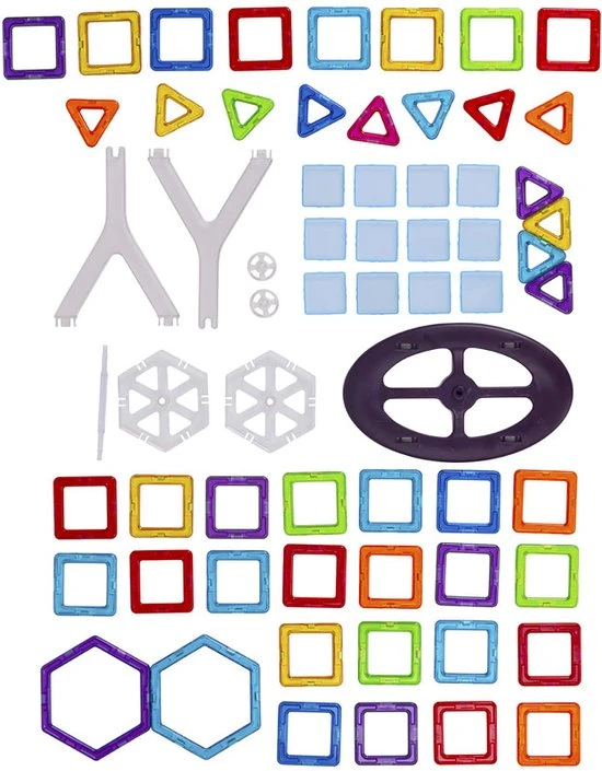 HTI Magna Tiles Intelligent Magnetic Building Set (Creative Play) - Afbeelding 2