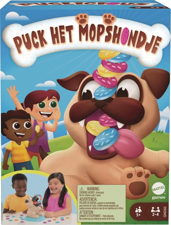 Mattel Games Puck Het Mopshondje - Kinderspel - Afbeelding 8