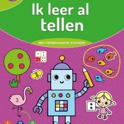 ZNU Oefenboek Met Stickers - Ik Leer Al Tellen (4-5 J.)