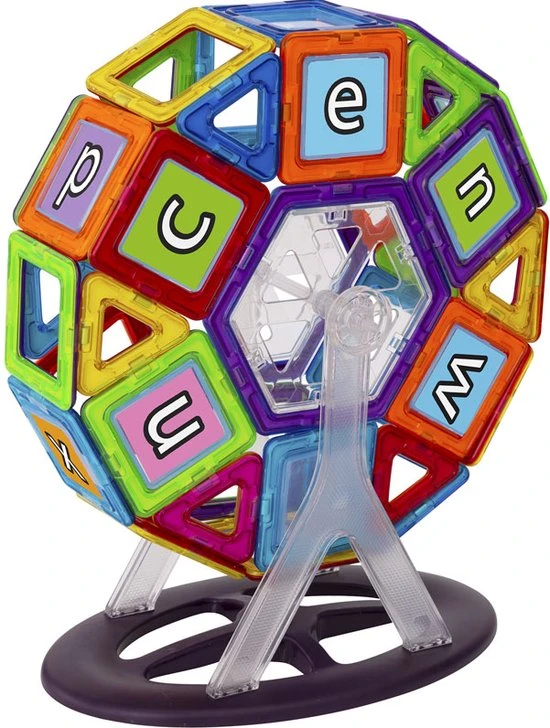 HTI Magna Tiles Intelligent Magnetic Building Set (Creative Play) - Afbeelding 3