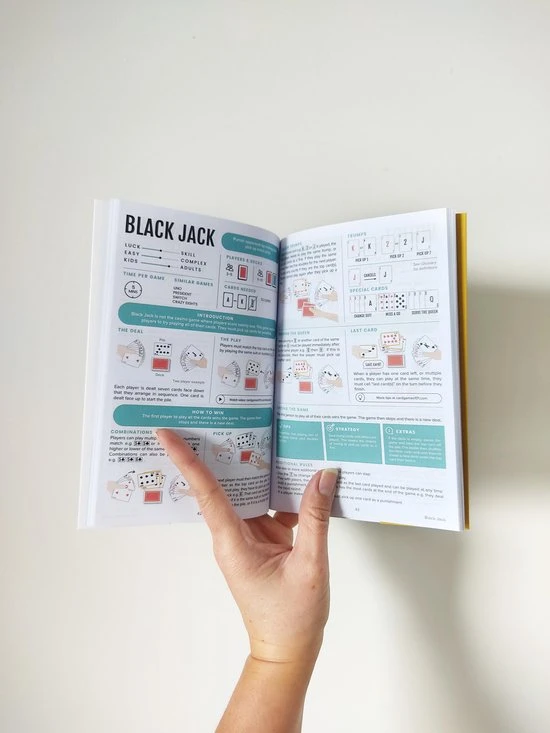 CardGames101 Card Games For Travelers - Engels Boek En Speelkaarten - Reisspellen - Kaartspellen - Reizigerseditie - Educatieve Spellen - Kaartspellen Voor Volwassenen - Afbeelding 4