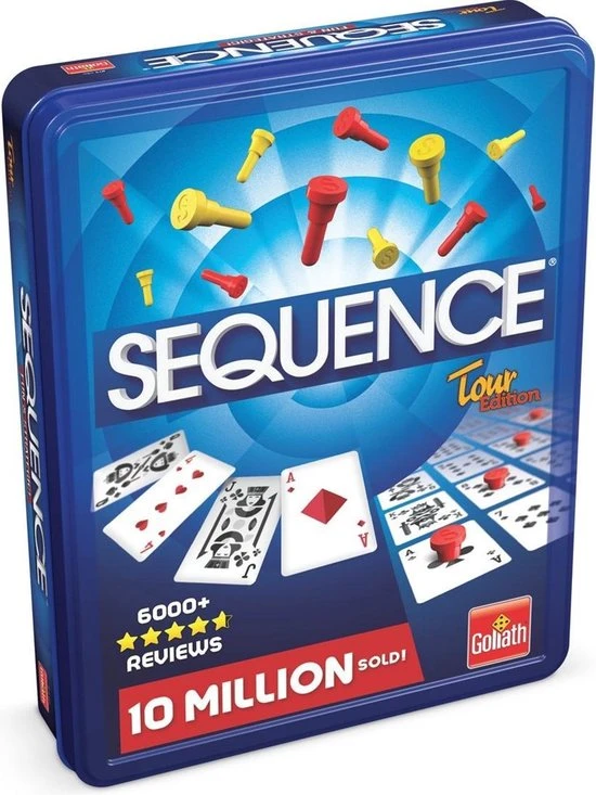 Goliath Sequence Travel (in Tin) - Bordspel - Reiseditie