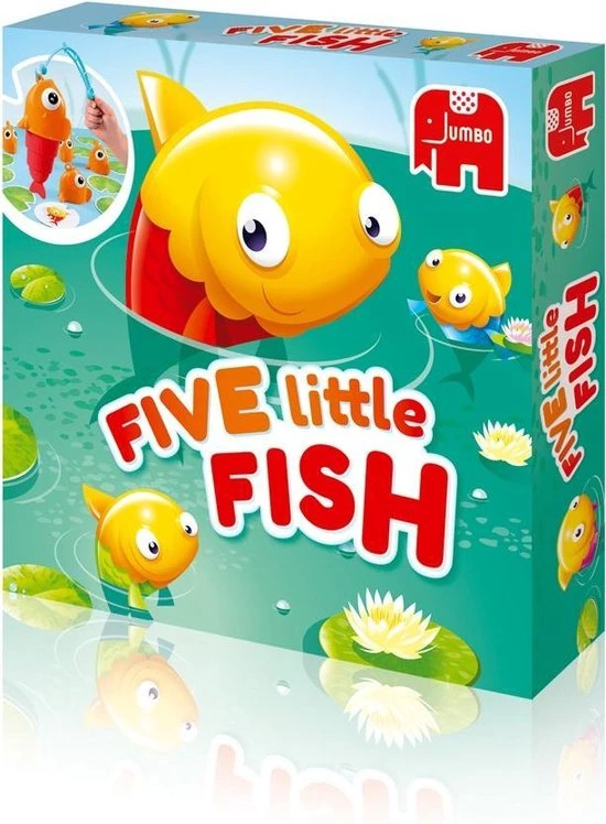 Jumbo Five Little Fish - Kinderspel - Visjes Vangen - Afbeelding 6