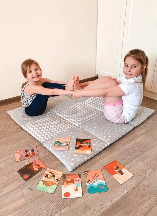 IMYOGI Partner Yoga Kaarten Voor Kinderen - Kinderyoga Kaarten - Kindercadeautje - Yoga Mat Accessoires - Yoga Boek - Kids Yoga Cards - Kindercadeautje Voor Kinderen - Afbeelding 6