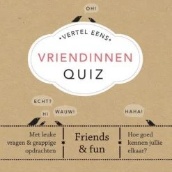 Elma Van Vliet Vertel Eens - Vriendinnen Quiz