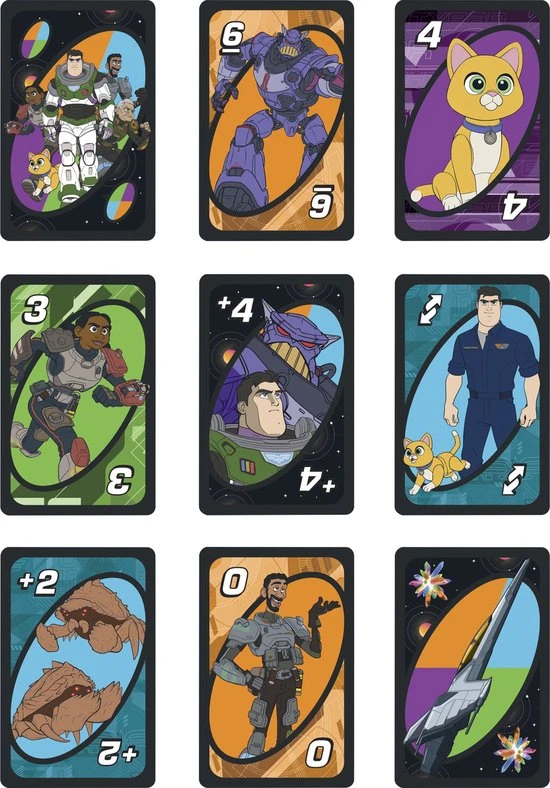 UNO Lightyear - Mattel Games - Kaartspel - Afbeelding 6