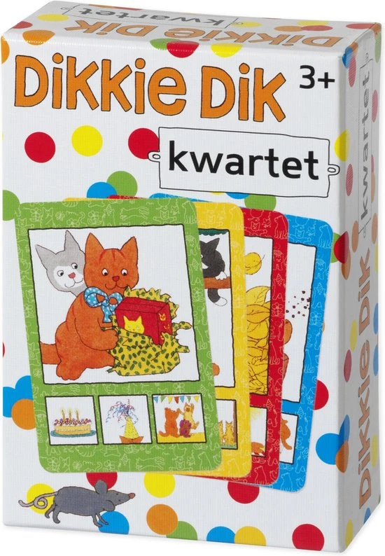 Bambolino Toys & Dikkie Dik Dikkie Dik Kwartet - Kaartspel - Afbeelding 5