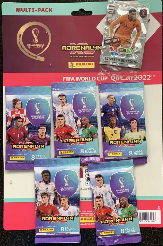 Panini Adrenalyn XL FIFA World Cup Qatar 2022 Multi Pack