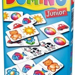 Schmidt Domino Junior In Tin Box Pocketeditie - Reisspel